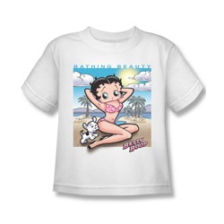 Betty Boop - Sunny Boop Little Boys T-Shirt In White