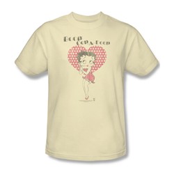 Betty Boop - Classically Booped Adult T-Shirt In Cream