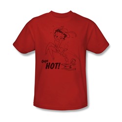Betty Boop - Nimble Betty Adult T-Shirt In Red