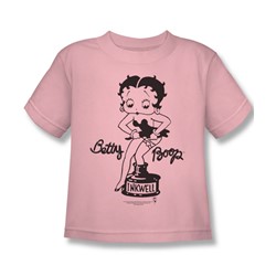 Betty Boop - Inkwell Little Boys T-Shirt In Pink