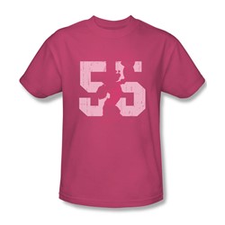 Popeye - 55 Adult T-Shirt In Hot Pink