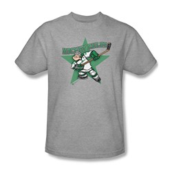 Popeye - Spinach Leafs Adult T-Shirt In Heather