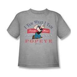 Popeye - I Yam What I Yam Little Boys T-Shirt In Heather