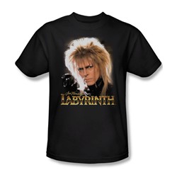 The Labyrinth - Jareth Adult T-Shirt In Black