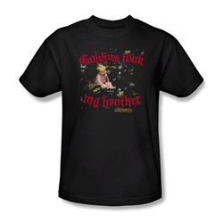 The Labyrinth - Goblins Took My Brother Adult T-Shirt In Black