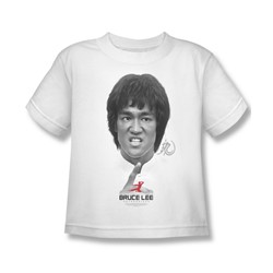 Bruce Lee - Self Help Little Boys T-Shirt In White
