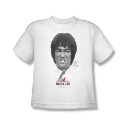 Bruce Lee - Self Help Big Boys T-Shirt In White