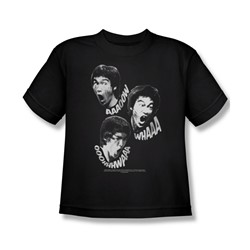 Bruce Lee - Sounds Of The Dragon Big Boys T-Shirt In Black