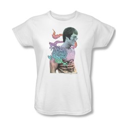 Bruce Lee - A Little Bruce Womens T-Shirt In White