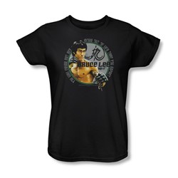 Bruce Lee - Expectations Womens T-Shirt In Black