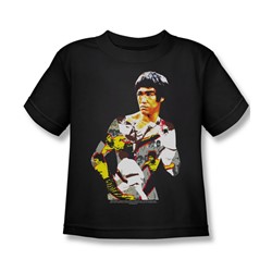 Bruce Lee - Body Of Action Little Boys T-Shirt In Black