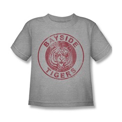 Nbc - Bayside Tigers Distressed Little Boys T-Shirt In Heather