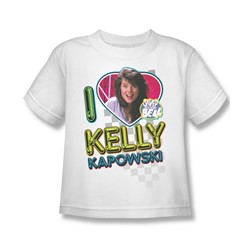 Nbc - I Love Kelly Little Boys T-Shirt In White