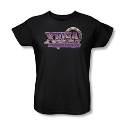 Nbc - Xena Logo Womens T-Shirt In Black