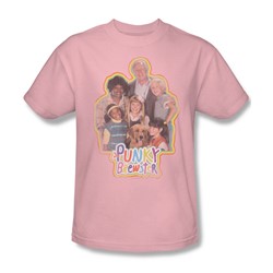 Nbc - Punky Brewster Distressed Adult T-Shirt In Pink