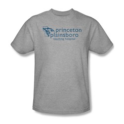 Nbc - Princeton Plainsboro Adult T-Shirt In Heather