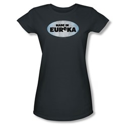 Nbc - Made In Eureka Juniors T-Shirt In Charcoal