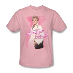 Nbc - Amateur Sleuth Adult T-Shirt In Pink
