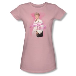 Nbc - Amateur Sleuth Juniors T-Shirt In Pink