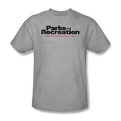 Nbc - Parks And Rec. Logo Adult T-Shirt In Heather