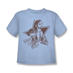 Nbc - What's Crackin', Boo? Little Boys T-Shirt In Light Blue