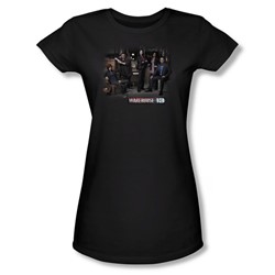 Nbc - Warehouse Cast Juniors T-Shirt In Black