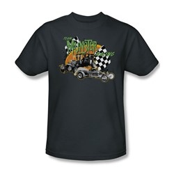 Nbc - Team Munster Racing Adult T-Shirt In Charcoal