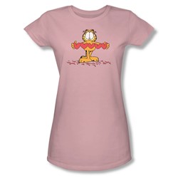 Garfield - Sweetheart Juniors T-Shirt In Pink