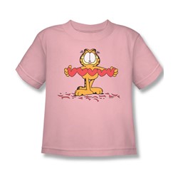Garfield - Sweetheart Little Boys T-Shirt In Pink