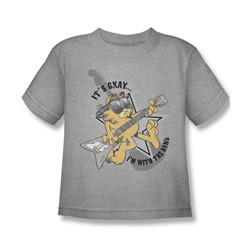 Garfield - G With The Band Little Boys T-Shirt In Heather