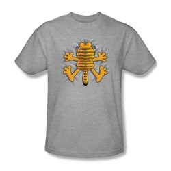 Garfield - Ow Adult T-Shirt In Heather