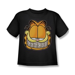 Garfield - Nice Grill Little Boys T-Shirt In Black