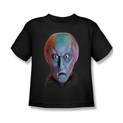 Star Trek - St / Balok Head Little Boys T-Shirt In Black