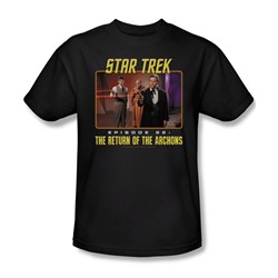 Star Trek - St / Episode 22 Adult T-Shirt In Black