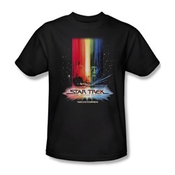 Star Trek - St / Motion Picture Poster Adult T-Shirt In Black