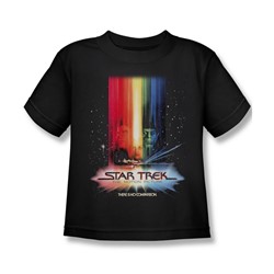 Star Trek - St / Motion Picture Poster Little Boys T-Shirt In Black