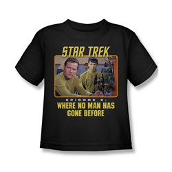 Star Trek - St / Episode 2 Little Boys T-Shirt In Black
