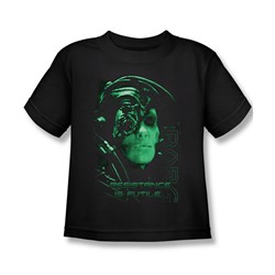 Star Trek - St: Next Gen / Resistance Is Futile Little Boys T-Shirt In Black