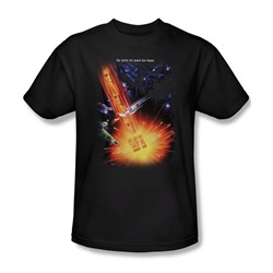 Star Trek - St / The Undiscovered Country Adult T-Shirt In Black