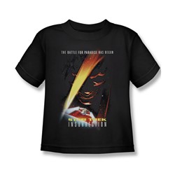 Star Trek - St: Next Gen / Insurrection Little Boys T-Shirt In Black