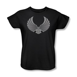 Star Trek - St: Next Gen / Romulan Logo Womens T-Shirt In Black