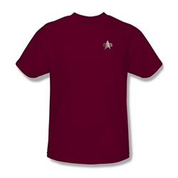 Star Trek - St: Ds9 / Ds9 Command Uniform Adult T-Shirt In Cardinal