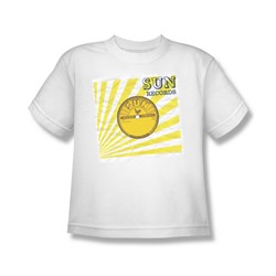 Sun Records - Fourty Five Big Boys T-Shirt In White