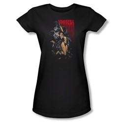Vamirella - Blood And Stone Juniors T-Shirt In Black