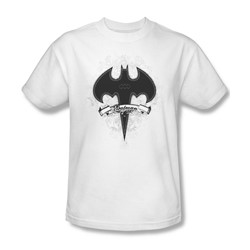 Batman - Gothic Gotham Adult T-Shirt In White