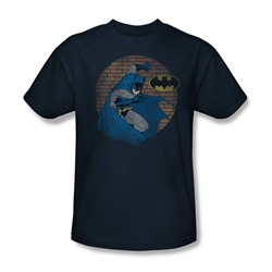 Batman - In The Spotlight Adult T-Shirt In Navy