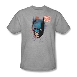 Batman - Hello Adult T-Shirt In Heather