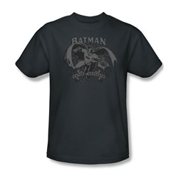 Batman - Crusade Adult T-Shirt In Charcoal