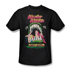 Dc Comics - Jaws Adult T-Shirt In Black