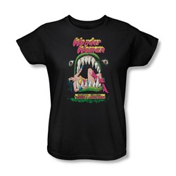 Dc Comics - Jaws Womens T-Shirt In Black